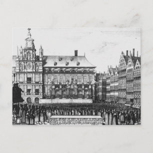Carte Postale Proclamation de la paix