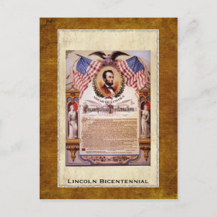 Carte Postale Proclamation d'émancipation
