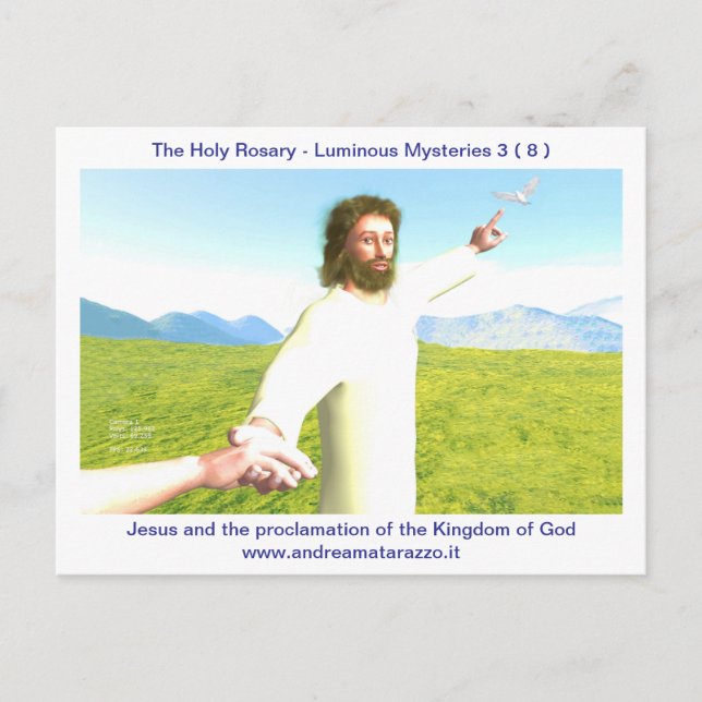 Carte Postale Proclamation du Royaume de Dieu (Devant)