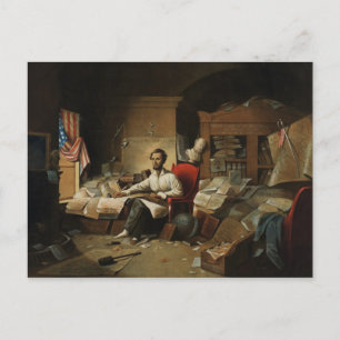 Carte Postale Proclamation Lincoln & Emancipation