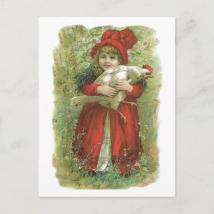 Carte Postale Producteur d'oeufs de poulets victorien d'origine