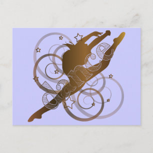 Carte Postale Produits de papier de danse
