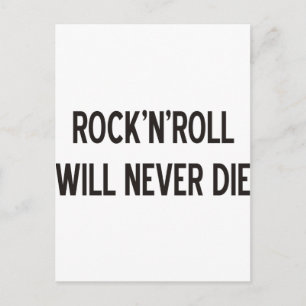 Carte Postale Produits et conceptions de Rock 'n' Roll !