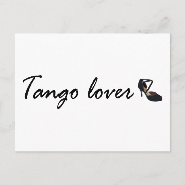 Carte Postale Produits Tango Lover ! (Devant)