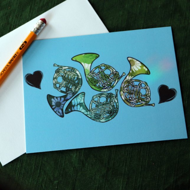 Carte Postale Professeur de classe de cuivres pour orchestre d'h (Créateur téléchargé)