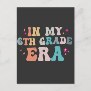 Carte Postale Professeur drôle de retour à l'école à mon époque 