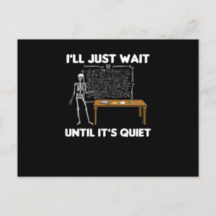 Carte Postale Professeur enseignant de classe amusant Educateur 