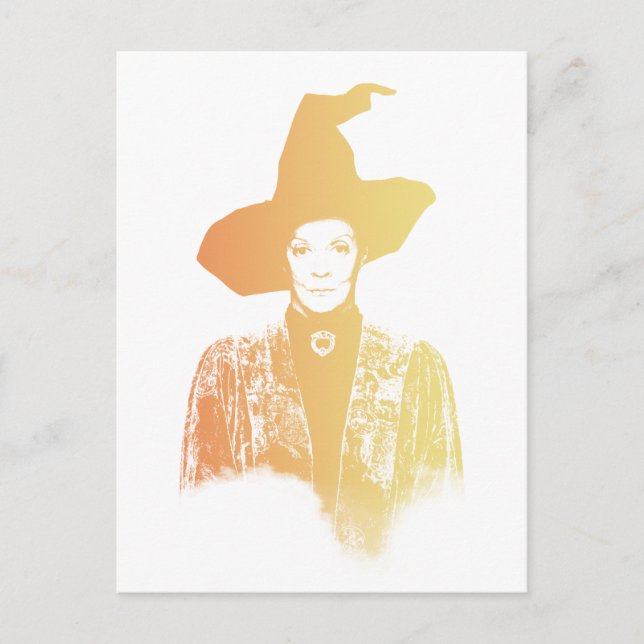 Carte Postale Professeur Minerva McGonagall (Devant)