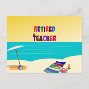 Cartes Postales Retraite Professeur Originales Zazzle Fr