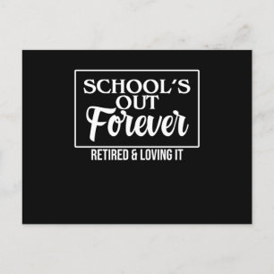 Carte Postale Professeur retraité Enseigner l'école Enseignement