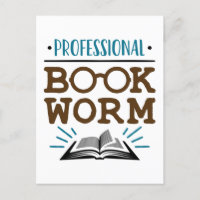 Professional Bookworm Avid Book Reader