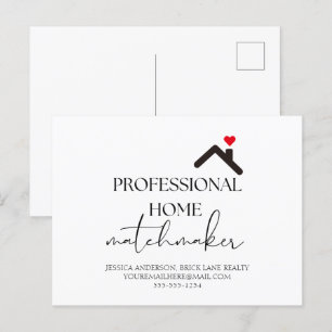 Carte Postale Professionnel Home Matchmaker Immobilier