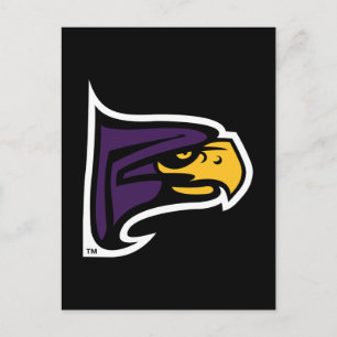 Carte Postale Profil de la mascotte Hawk du Hunter College