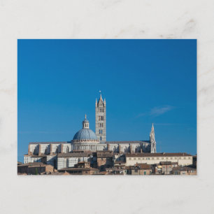 Carte Postale Profil Dome de Sienne, Italie