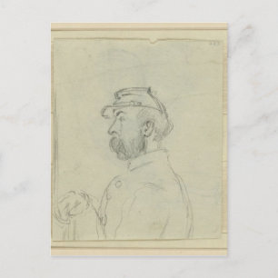 Carte Postale Profil du soldat