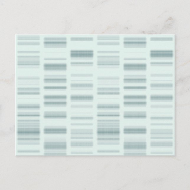 Carte Postale Profils ADN : instructions génétiques pour créer l (Devant)