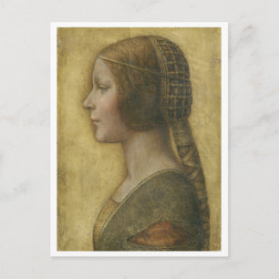 Carte Postale Profils of a Young Fiancee
