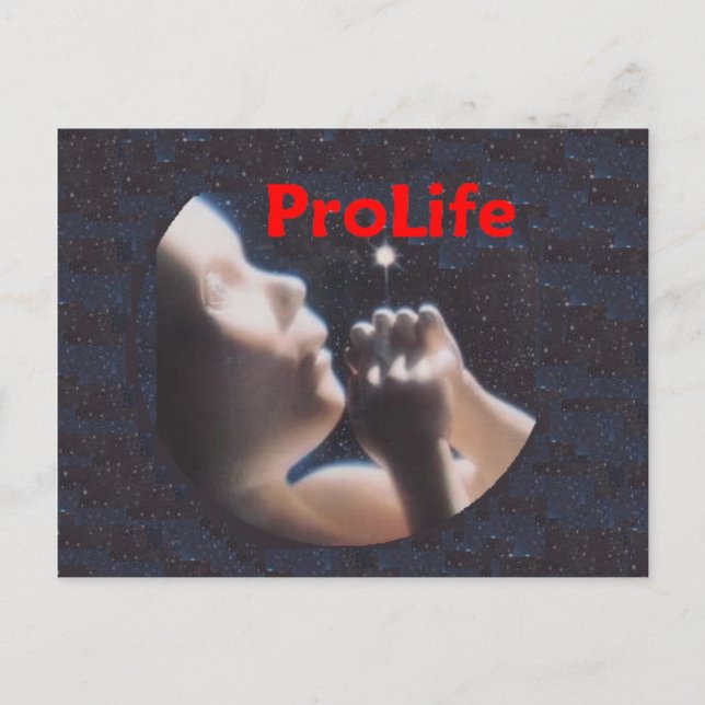 Carte postale ProLife (Devant)