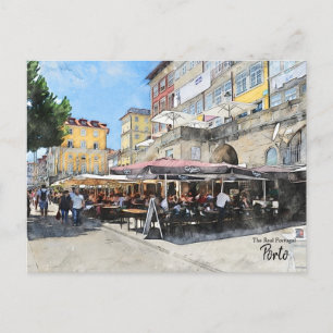 Carte Postale Promenade à Porto - Portugal