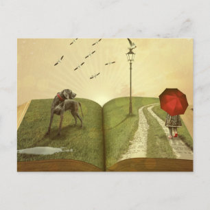 Carte Postale Promenade de mots - Personnalisez-moi !