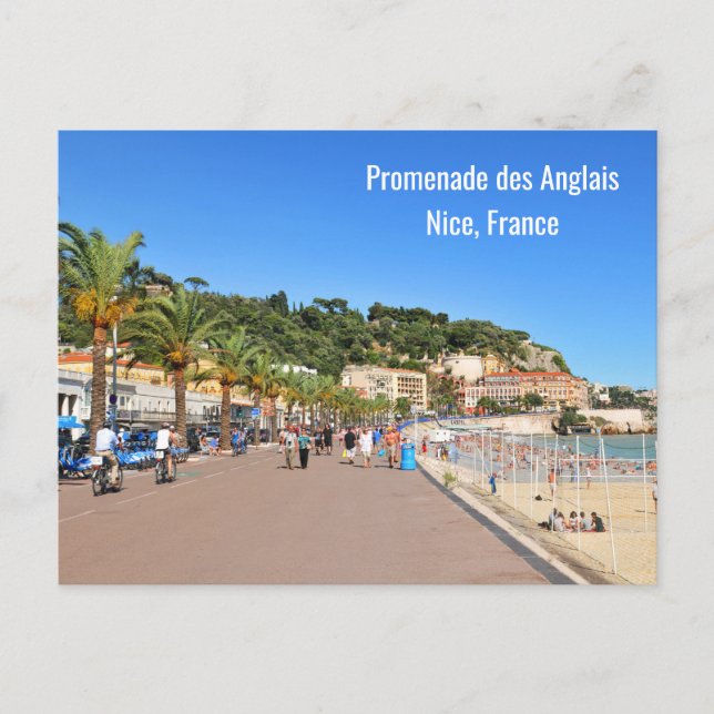 Carte Postale Promenade des Anglais (Devant)