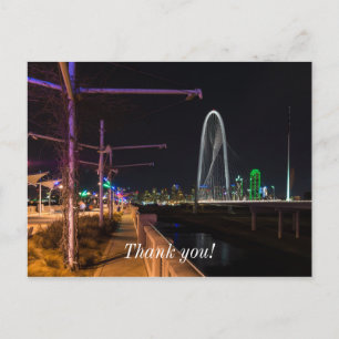 Carte Postale Promenade du soir à Dallas