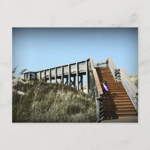 Carte Postale promenade en Floride, Côte du Golfe du Cap San Bla