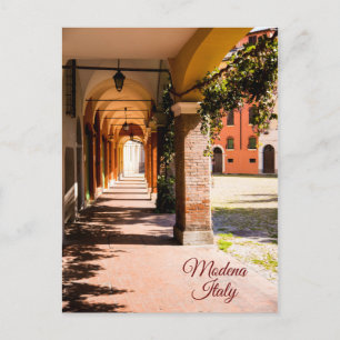 Carte Postale Promenade romantique en jolie Modène, Italie
