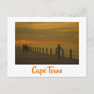 Carte Postale Promenade Sea Point du Cap ZA