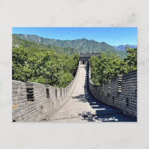 Carte Postale Promenade sur la Grande Muraille de Chine — Poster