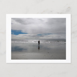 Carte Postale Promenade sur la plage
