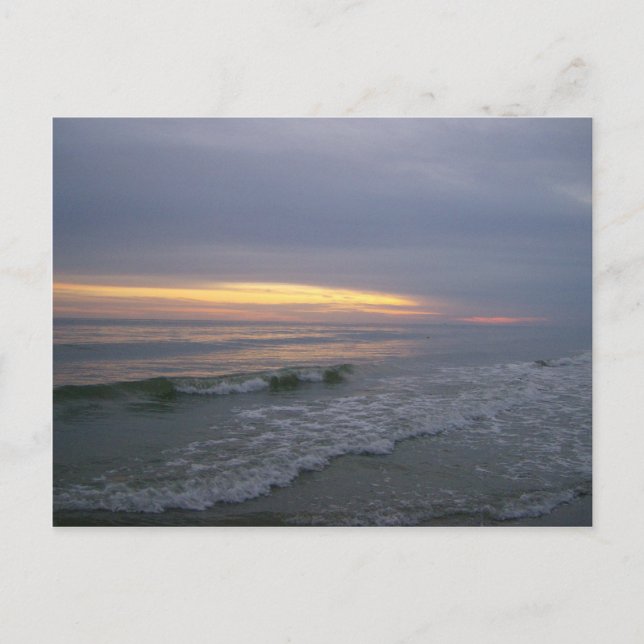 Carte Postale Promenez-vous le long de Oak Island, NC (Devant)