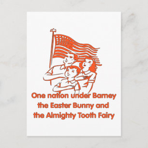 Carte Postale Promesse athée