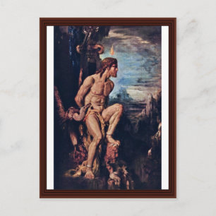 Carte Postale Prometheus Par Moreau Gustave