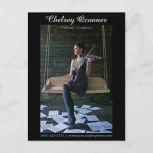 Carte postale Promo Carte Comp Acteur Modèle Enter