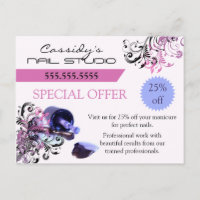 Promo de technicien de barre d'ongles et de clou