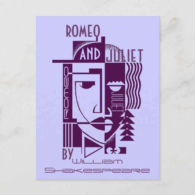 Carte postale Promo Shakespeare Romeo & Juliet Pla (Devant)