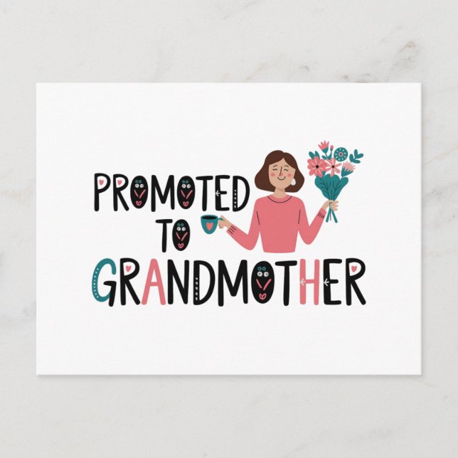 Carte Postale Promotion grand-mère (Devant)