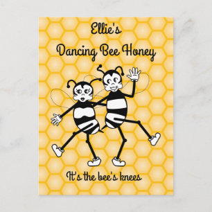 Carte postale promotionnelle Dancing bee honey