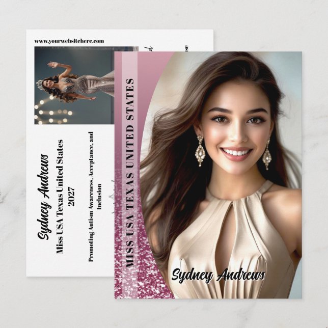 Carte postale promotionnelle de concours Raspberry (Devant / Derrière)