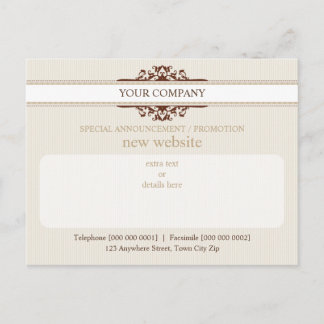 CARTE POSTALE PROMOTIONNELLE :: divin 1A