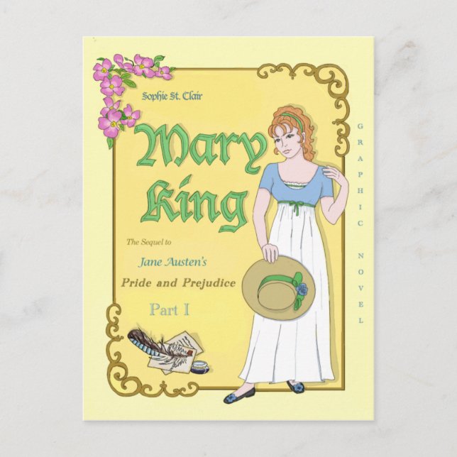 Carte postale promotionnelle Mary King (Devant)