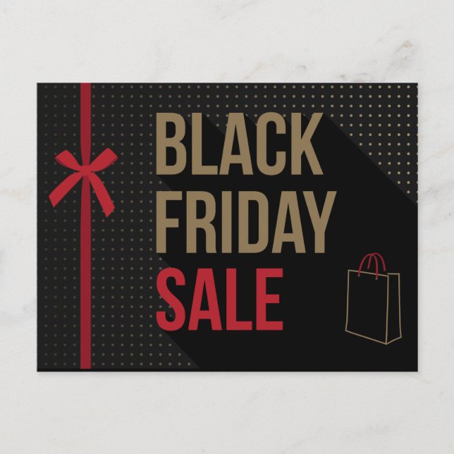 Carte Postale Promotions Black Friday (Devant)