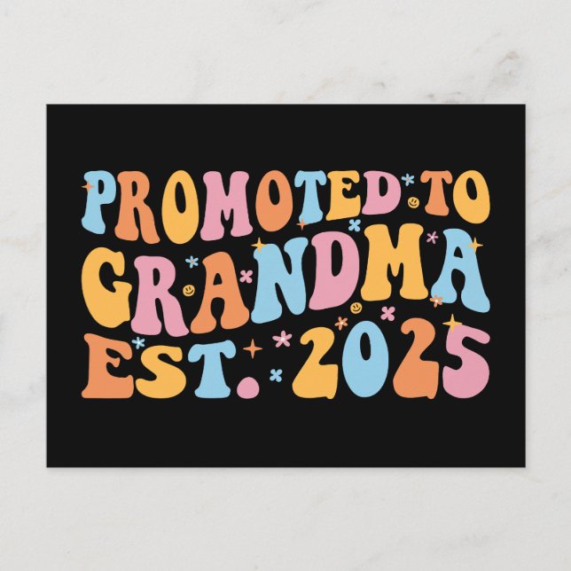Carte Postale Promu À Grand-Mère Est. III 2025 (Devant)