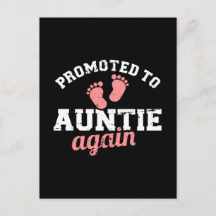 Carte Postale Promu à nouveau à tante