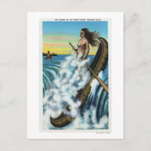 Carte Postale Promulgation de la légende du canot blanc