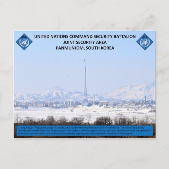 Carte Postale Propaganda Village (Devant)