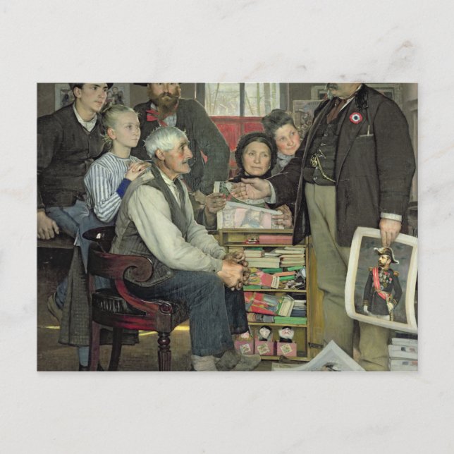 Carte Postale Propagande, 1889 (Devant)