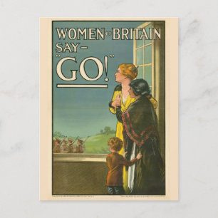 Carte Postale Propagation militaire des femmes britanniques en G