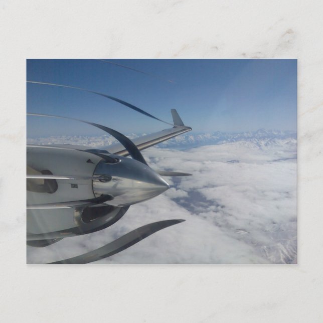 Carte postale Propeller déroutée (Devant)